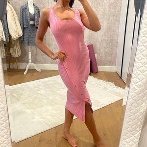 Pink cozy dress